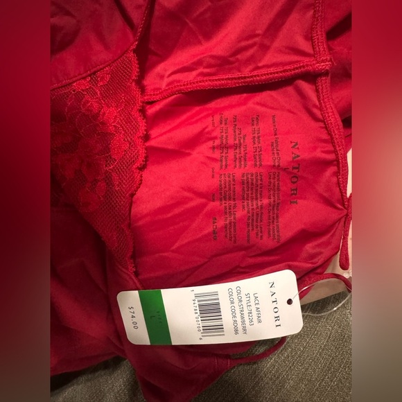 Natori Lace Affair Slip in Red - Picture 5 of 5